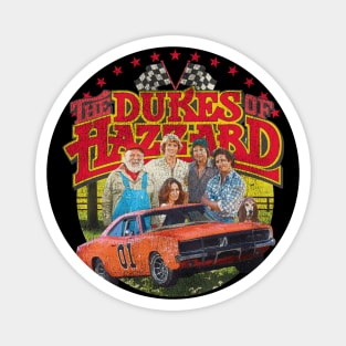 The Gang From Dukes of Hazzard Magnet